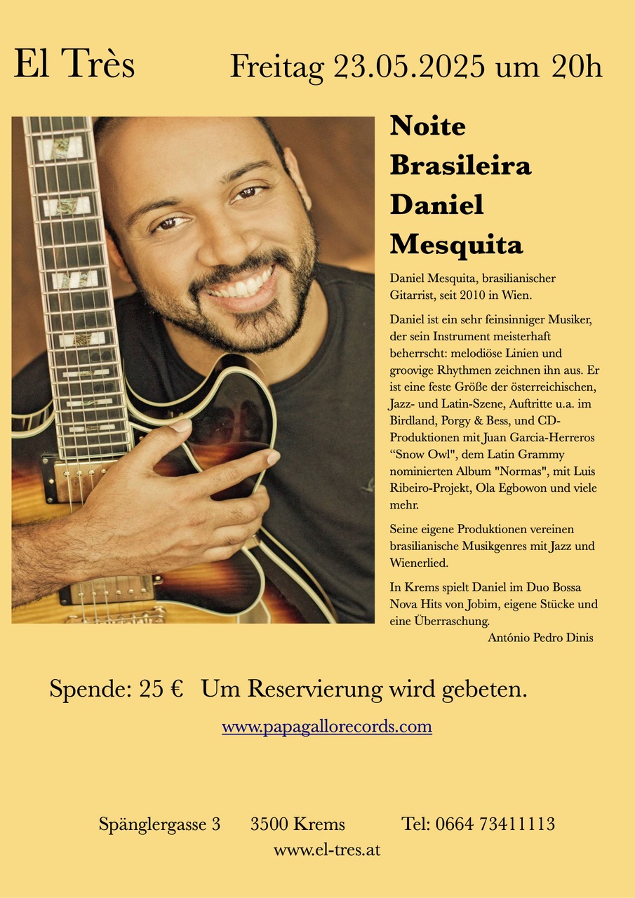 Daniel Noite Brasileira_ El Tres_Krems 23052025